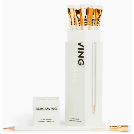 Lápiz Palomino Blackwing Blanco Perlado