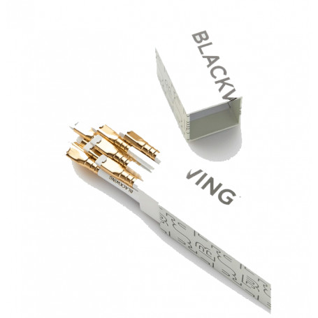 Lápiz Palomino Blackwing Blanco Perlado Grafito Suave