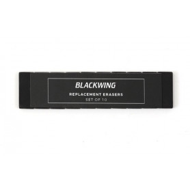 Gomas de Borrar 10 unidades Blackwing Negras