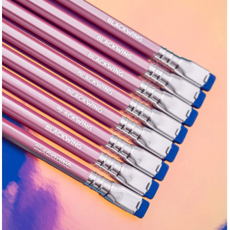 Lápiz Palomino Blackwing Rosa Perlado Blando