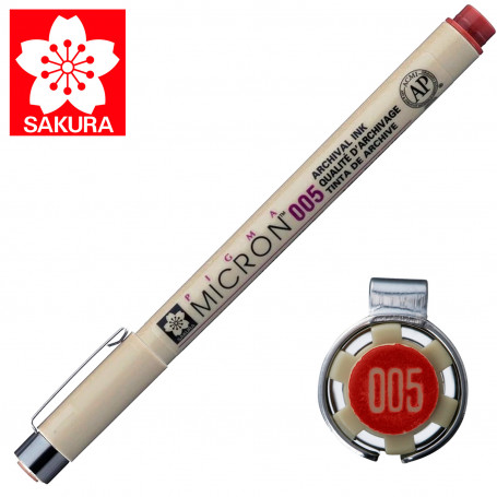 Rotulador Pigma Micron 005 Sakura Pardo