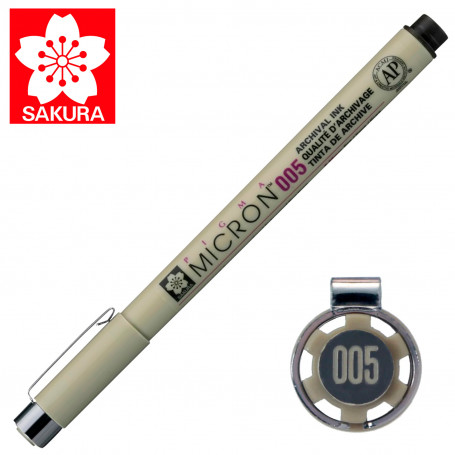 Rotulador Pigma Micron 005 Sakura Sepia