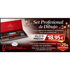 Estuche Dibujo Estudio Conté a Paris