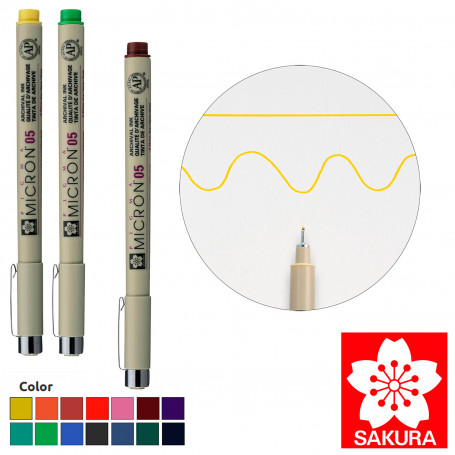 Rotulador Pigma Micron 05 Sakura