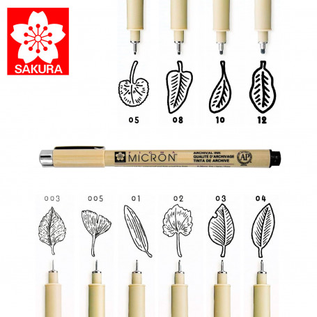 Rotulador Pigma Micron Negro Sakura