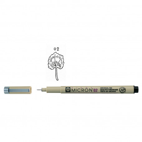 Rotulador Pigma Micron Negro Sakura Trazo 0,30 mm