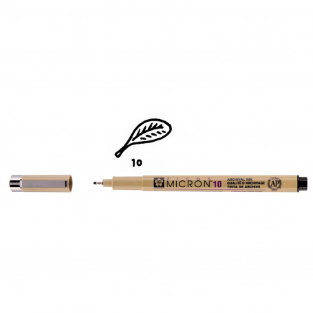 Rotulador Pigma Micron Negro Sakura Trazo 0,60 mm