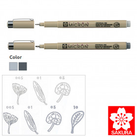Rotulador Pigma Micron Gris Sakura