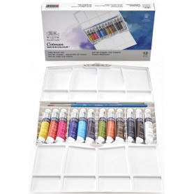 Caja Acuarela 12 tubos x 8 ml Plus Cotman Winsor & Newton
