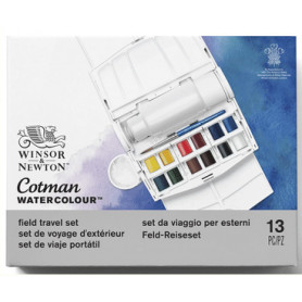 Caja de Campo Plus Acuarela Cotman Winsor & Newton