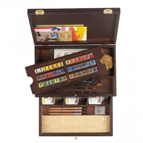 acuarela-rembrandt-caja-master + accesorios