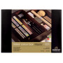 Caja Madera Acuarela Pastilla 42 Colores Master Rembrandt