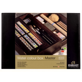 Caja de madera Acuarela Master Rembrandt