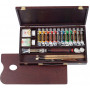 Caja Madera Óleos + Accesorios Profesional Rembrandt