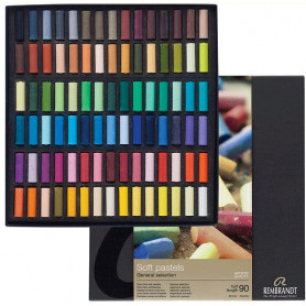 Caja 90 Medios Pasteles Selección General Rembrandt