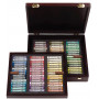Caja madera Selección Paisaje Profesional 90 Pasteles Rembrandt