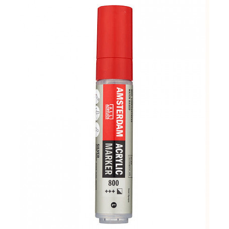 rotulador-acrilico-punta-l-plata-amsterdam- pintura acrílica