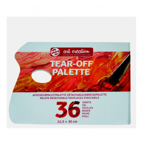 Paleta Desechable 22,5X30cm 36 Hojas Art Creation Talens