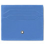 Tarjetero Piel Meisterstück 6 tarjetas Azul claro Montblanc