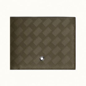 Tarjetero 4 tarjetas Piel Extreme 3.0 Verde Kahki Montblanc