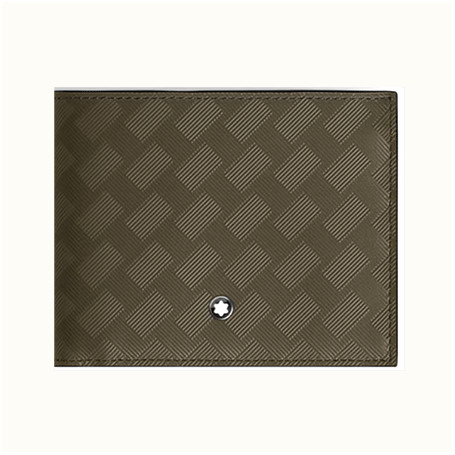 Tarjetero 4 tarjetas Piel Extreme 3.0 Verde Kahki Montblanc
