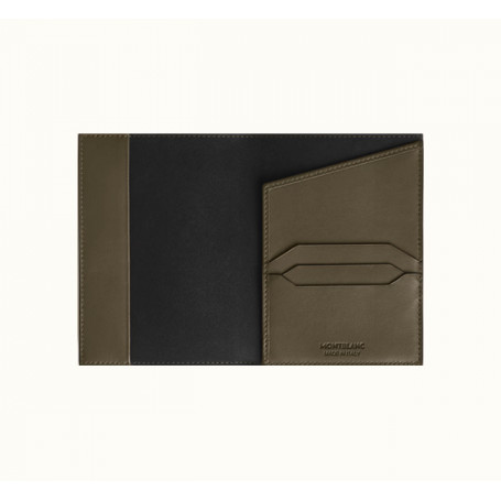 Funda Pasaporte Piel Extreme 3.0 Khaki Piel estampada