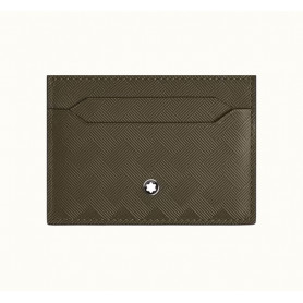 Tarjetero 5 tarjetas Piel Extreme 3.0 Verde Khaki Montblanc