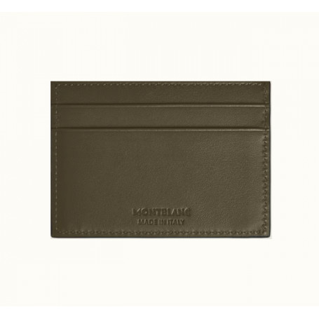 Tarjetero 5 tarjetas Piel Extreme 3.0 Verde Khaki Montblanc