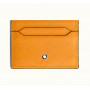 Tarjetero 5 tarjetas Piel Azafrán Sartorial Montblanc