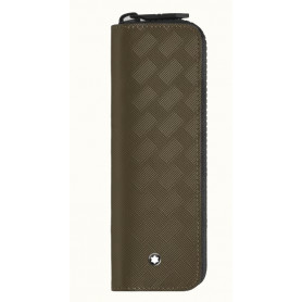 Estuche Piel Extreme 3.0 Verde Khaki 1 Pieza cremallera Montblanc