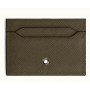 Tarjetero 5 tarjetas piel Sartorial Khaki Montblanc