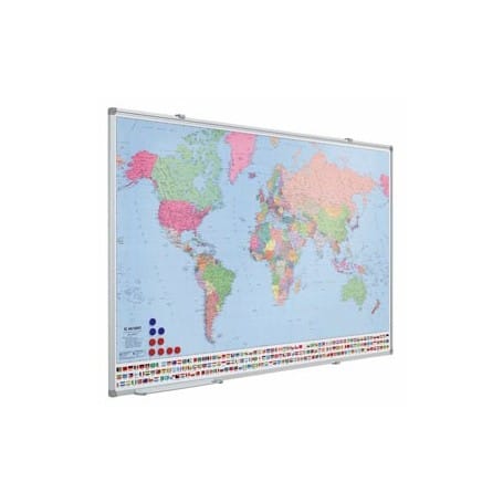 Mapa magnético 105 x 125 cm