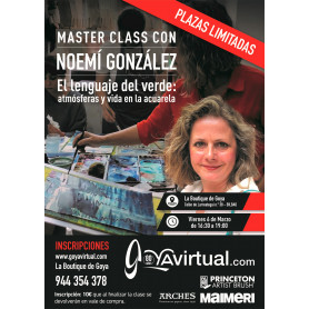 Master Class de Acuarela con Noemí González