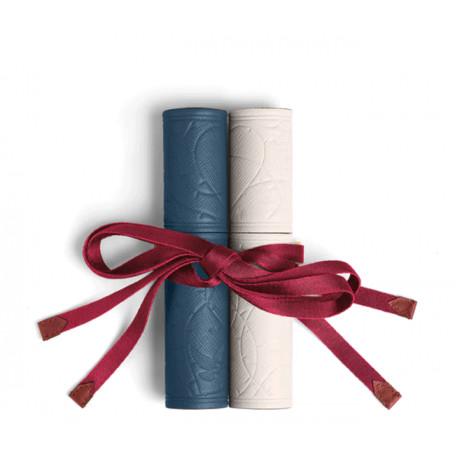 Estuche 2 Artículos de Escritura piel Romeo y Julieta