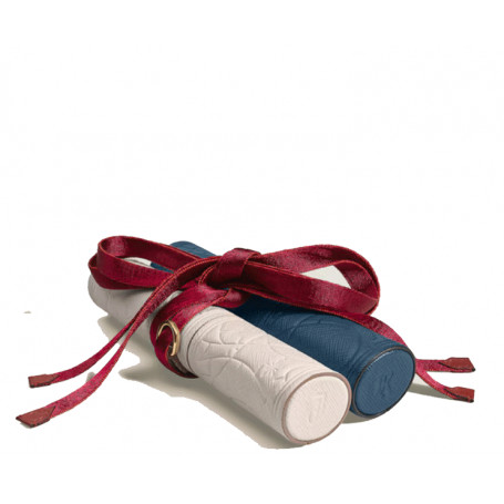 Estuche 2 Artículos de Escritura piel Romeo y Julieta en Piel 