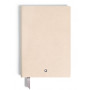 Libreta Piel Sartorial con Líneas Beige
