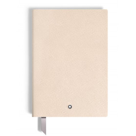 Libreta Piel Sartorial con Líneas Beige