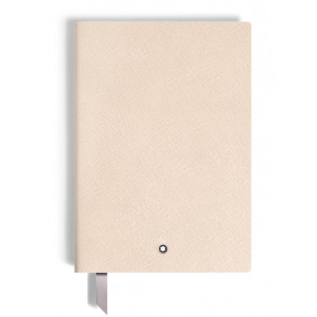 Libreta Piel Sartorial con Líneas Beige