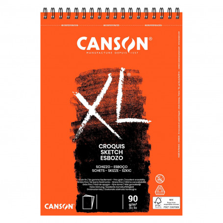 Bloc Espiral Croquis XL 90 gr Canson