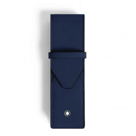 Estuche piel 1 pieza Azul tinta Meisterstück