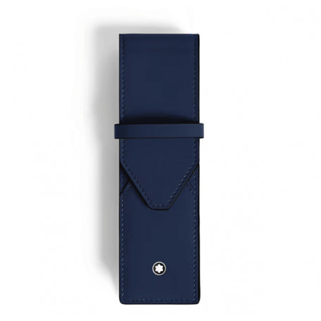 Estuche piel 1 pieza Azul tinta Meisterstück