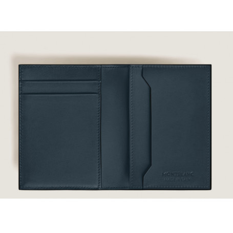 Tarjetero 4 tarjetas Piel color terciopelo Meisterstück