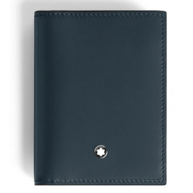 Tarjetero 4 tarjetas Piel color terciopelo Meisterstück