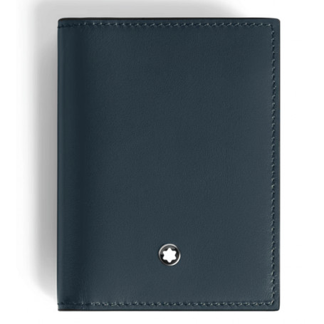 Tarjetero 4 tarjetas Piel color terciopelo Meisterstück