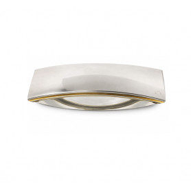 Secante Cristal Plata/Oro Solitaire Meisterstück