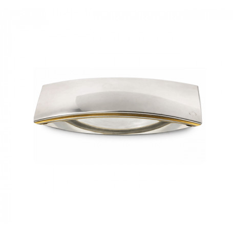 Secante Cristal Plata/Oro Solitaire Meisterstück