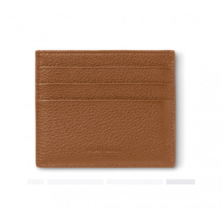 Tarjetero Piel 6 tarjetas Soft Grain Caramelo