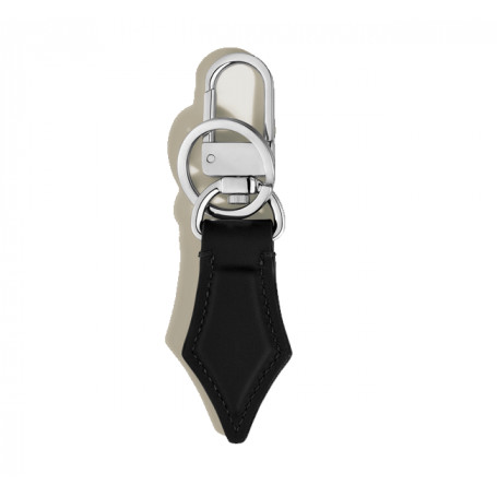 Llavero Piel Negro Nib Montblanc