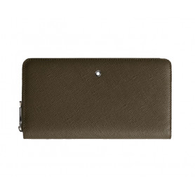 Cartera 12 tarjetas con Cremallera Piel Sartorial