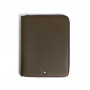 Funda Piel Caqui Cuaderno mediano Sartorial